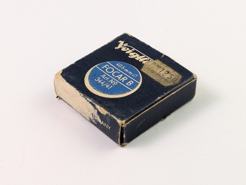 Vintage Voigtländer FOCAR B 344/41 AR 40.5 mm f=0.5m w/ Case & Box West Germany - Imagen 1 de 10