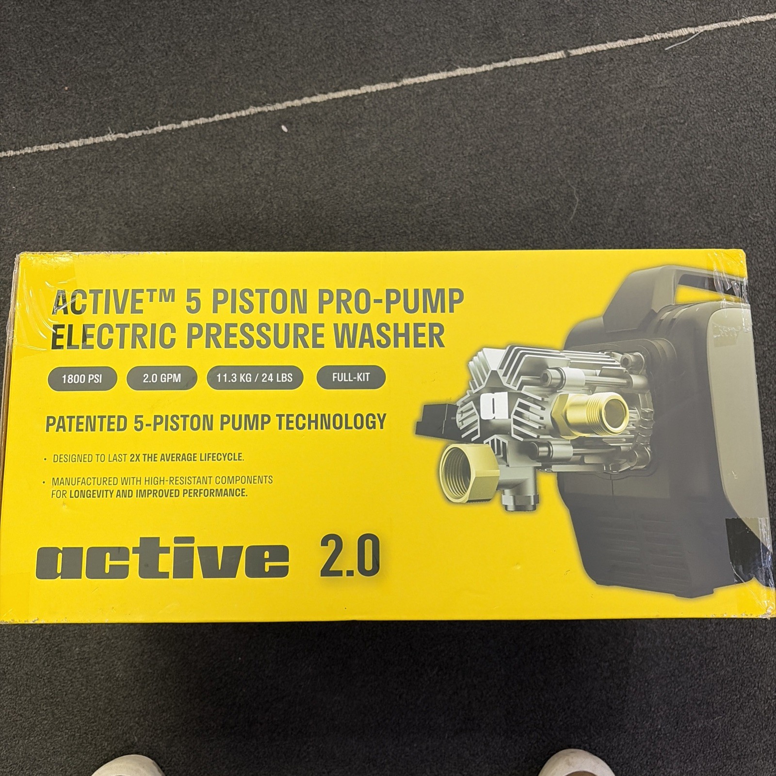 Active 2.0 Pressure Washer | Full OE Kit | 1800 PSI 2.0 GPM