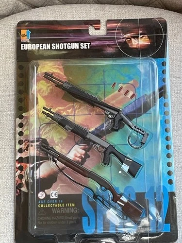 RARE DRAGON ACTION FIGURE MODELS EUROPEAN SHOTGUN SET 1/6TH SCALE 12" NEW