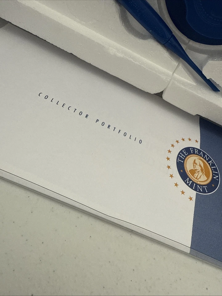 Dodge Viper SRT-10 2003 edición limitada escala plata 1:24 B11D171 Franklin como nuevo Foto 4 de 4