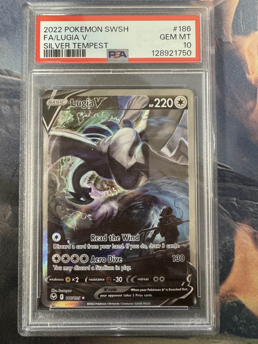 2022 Pokemon Silver Tempest 186 Lugia V PSA 10 128921750 Graded Pokemon  Cards | eBay