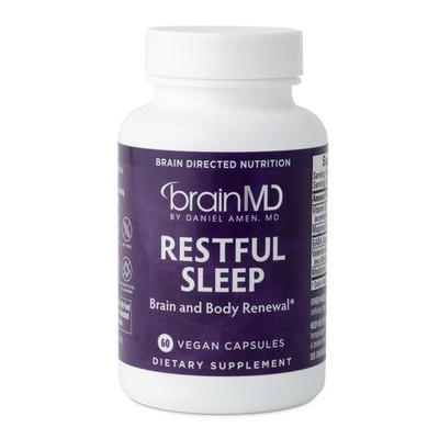 EBAY S BEST PRICE!! BrainMD Restful Sleep - 60ct.