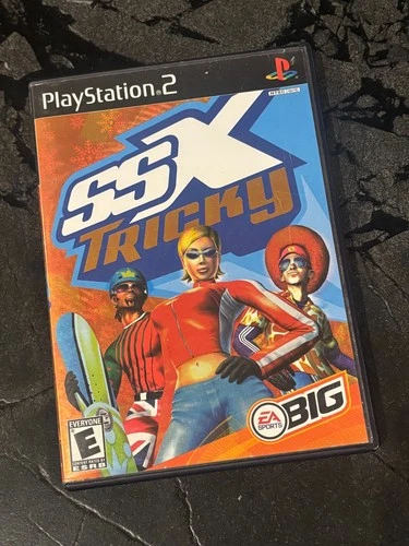 SSX Tricky - PlayStation 2 - Black Label - CIB Complete + Manual & Reg Card