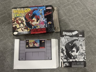 Spider-Man & X-Men: Arcade's Revenge (Super Nintendo SNES) Complete