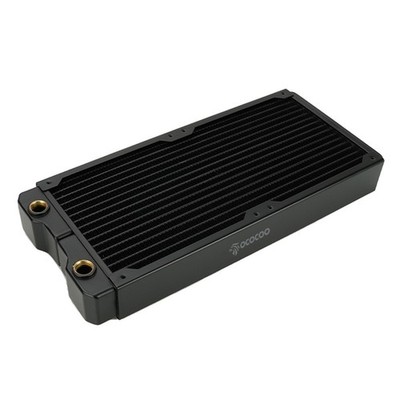 OCOCOO 280mm Copper Radiator 40mm Thick G1/4 for 140mm Fan PC Water Cooling CRD2