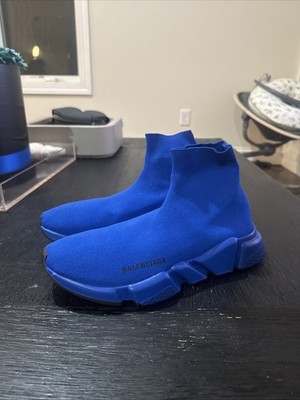Size 41EU (8US) - Balenciaga Speed Trainer   Blue   | NEW