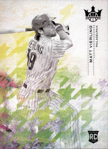 Matt Vierling #175 2022 Panini Diamond Kings Philadelphia Phillies - Picture 1 of 2