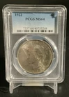 1922 Silver Peace Dollar MS 64 PCGS