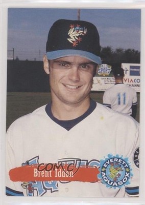1995 Multi-Ad Everett Aquasox Brent Iddon #11 2i9