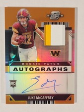 2024 Panini Contenders Optic RPA Luke McCaffrey /25 11A