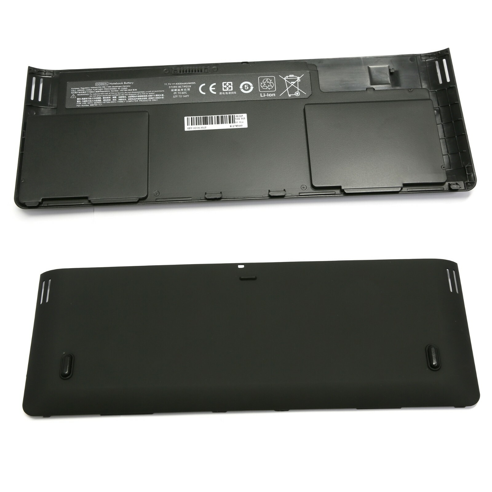 Batterie PC portable HP EliteBook Revolve 810 G3 J0F65AV accumulateur OD06XL 11.1V