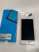 Premium Apple iPhone 6S LCD Display Touch Screen, White Replacement Part