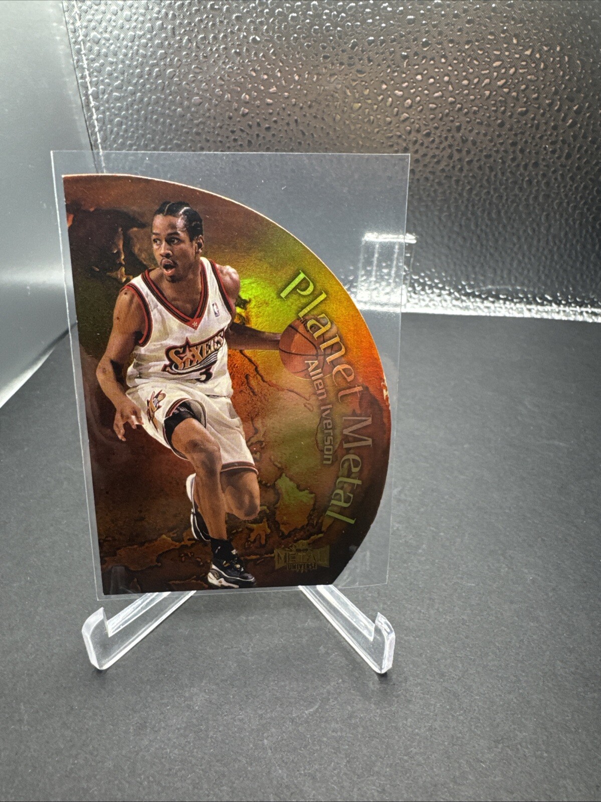 1998 Metal Universe Planet Metal #12 Allen Iverson