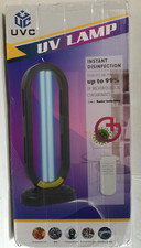 UVC UV LAMP w REMOTE INSTANT DISINFECTION UP TO 99 OF MICROBIOLOGICAL NEW
