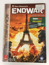 End War Prima Official Strategy Guide PC PS3 Xbox 360 Game Stop Exclusive Card!