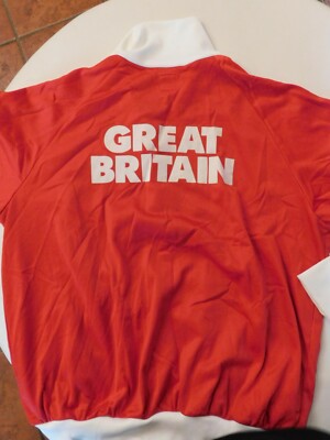 Adidas Prototype Olympics warm up track jacket Great Britain