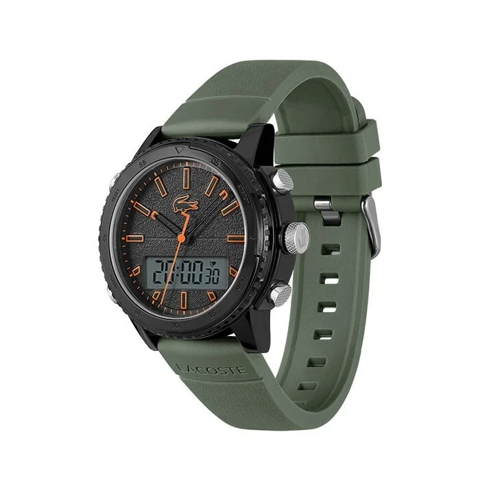 Lacoste men's green watch 2025