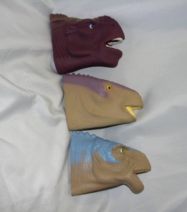 mcdonalds dinosaur puppets