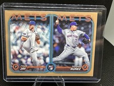 TYLER JAY DEDNIEL NUNEZ RC #US82 2024 Topps Update Rookie Combos GOLD /2024