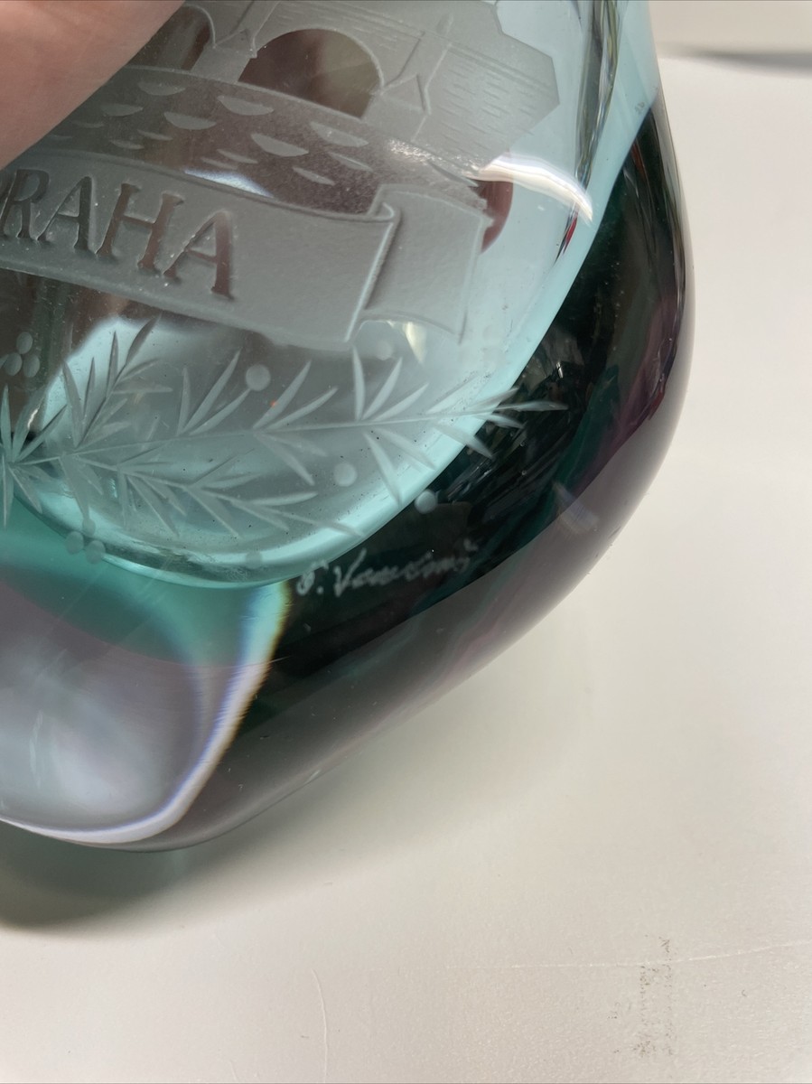 Mdina Glass Ashtray (RHA) Mdina Glass Ashtray (RHA)