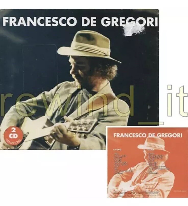 FRANCESCO DE GREGORI COLLEZIONE BOX 2 CD FUORI CATALOGO - SIGILLATO