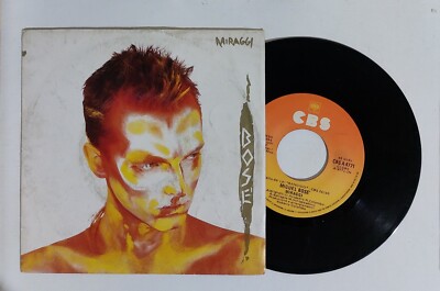 49454 45 Runden 7''- MIGUEL BOSÈ - Miraggi / Hodio vivre adagio - CBS 1984