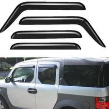 4Pcs Side Window Wind Deflector Window Visor for 2003-2011 Honda Element