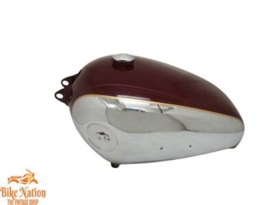 BSA B31 B33 PLUNGER MODEL MAROON & CHROME TANK |Fit For