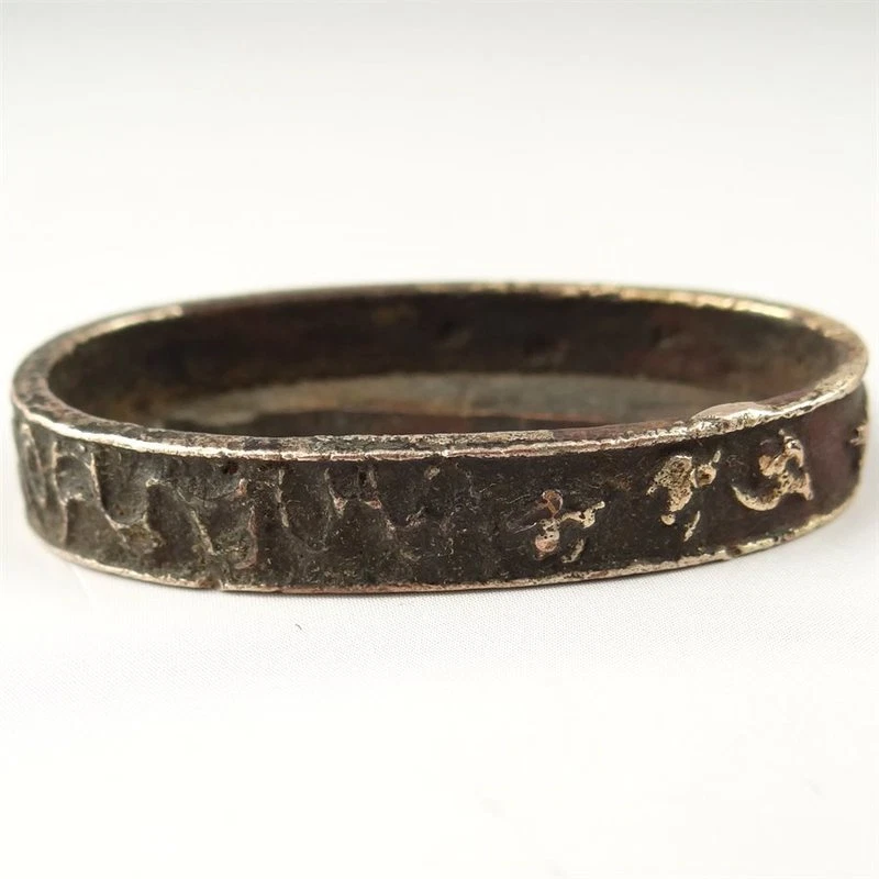 YI147 Fuchi Bird Animal Samurai Sword parts Japanese Katana Blade antique Art - Image 3 of 4