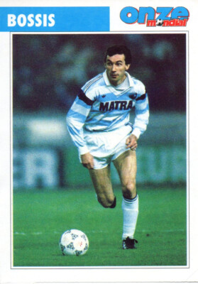 Magazine Onze Mondial 1984 - Maxime Bossis En Une (manque Le Calendrier)