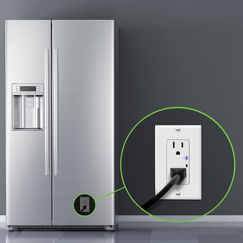 TOPGREENER Surge Protector Receptacle with Grounding Indicator, Child Safe, Tamp - 第 8/8 張圖片