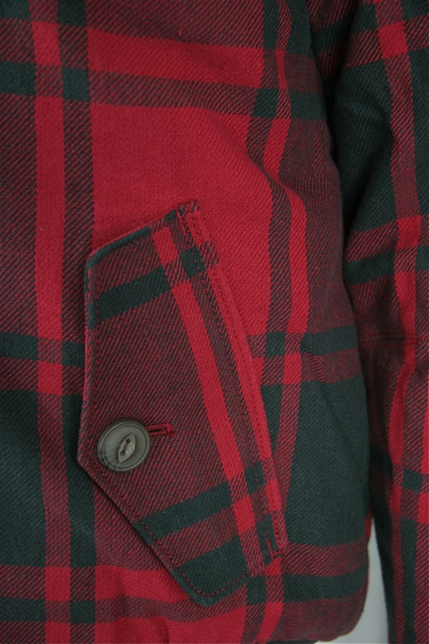 Levi's Red Plaid Quilted Jacket  Standard Fit Levi Strauss & Co Levis