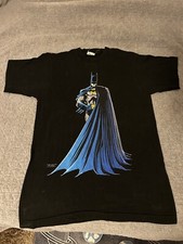 Vintage Batman Shirt Changes DC Comics 1988 Medium - Gd Shape - T-Shirt