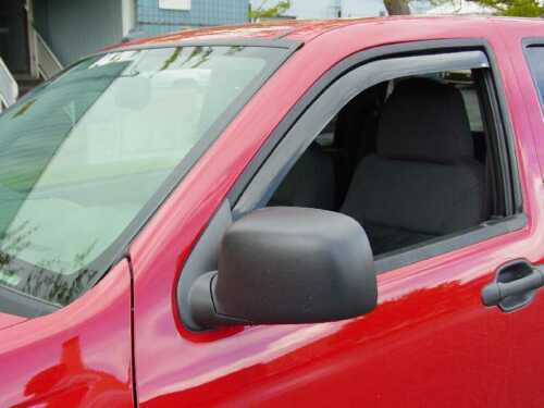 Wind Rian Deflectors 2004-2012 GMC Canyon Chevy Colorado Standard Cab (4-piece) - Picture 1 of 3