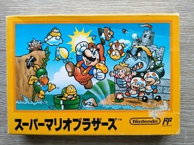 Super Mario Bros. Nintendo Famicom/NES Japanese Ver. w/ guide book Vintage Game