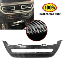 Direct Replace Carbon Fiber Center Console CD Panel For BMW X3 X4 X3M X4M 2022+