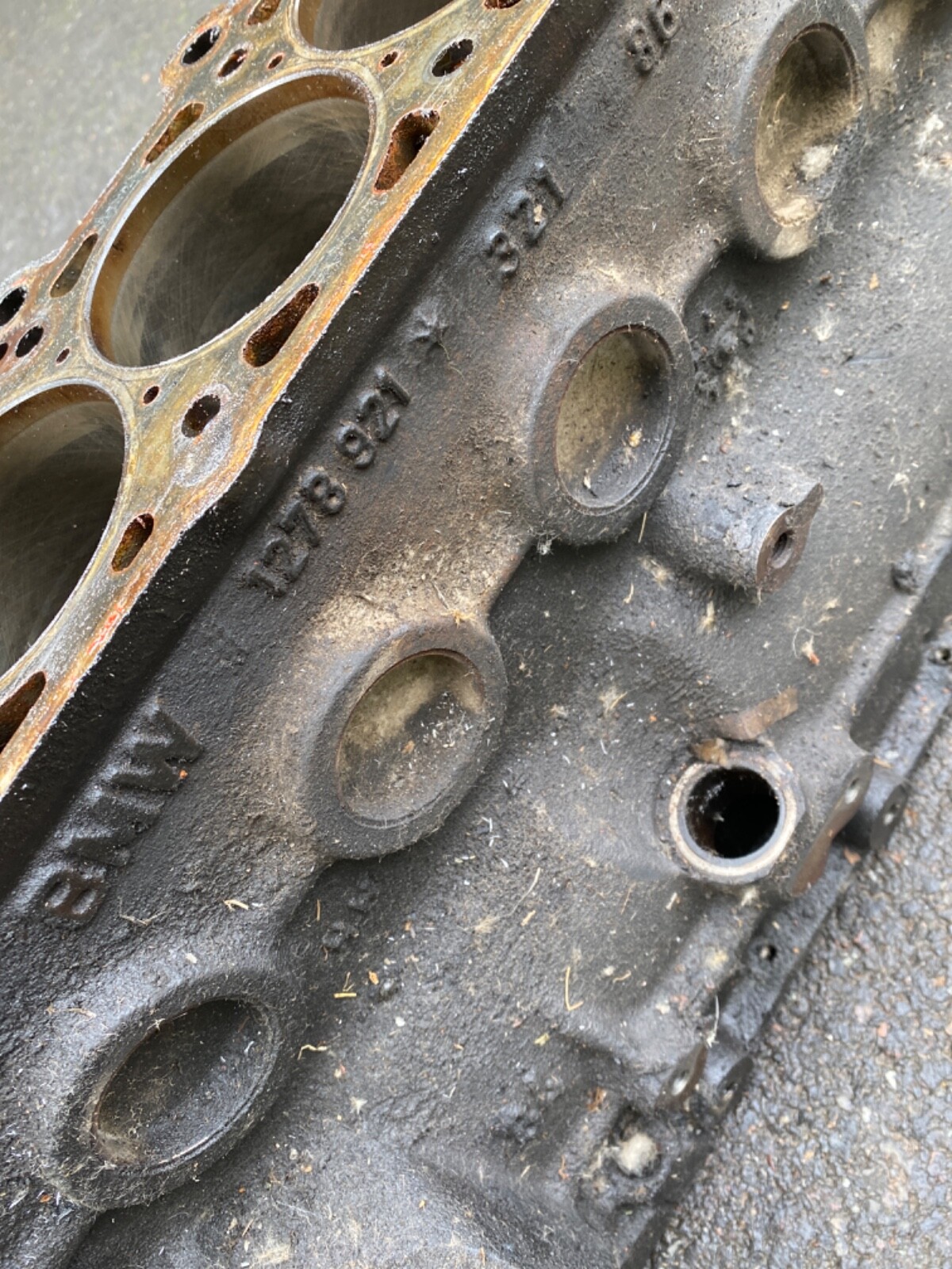 bmw e30 bare engine block m20 cylinder m20b25 325is eBay