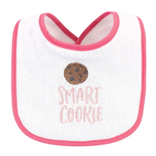 Hudson Baby Cotton Terry Drooler Bibs with Fiber Filling 10pk, Food Girl - Bild 2 von 11