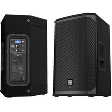 EV EKX12P 3000 Watt Total Active PA Speaker System Pair with DSP  LCD Screen