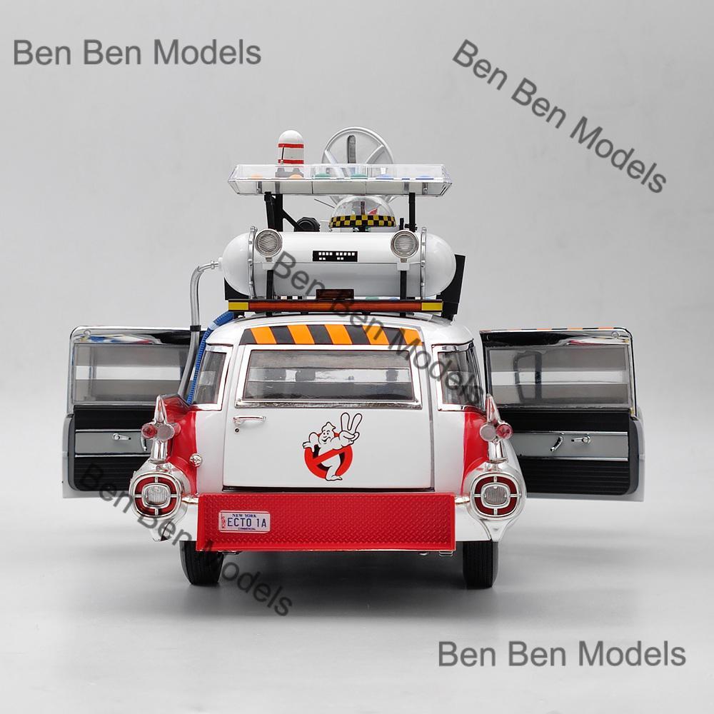 1:18 HOT WHEELS Cadillac Ghostbusters II ECTO 1A Elite X5470