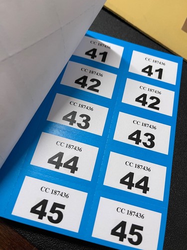 raffle tickets booklet (1-500) new Bb#229 - Picture 9 of 23