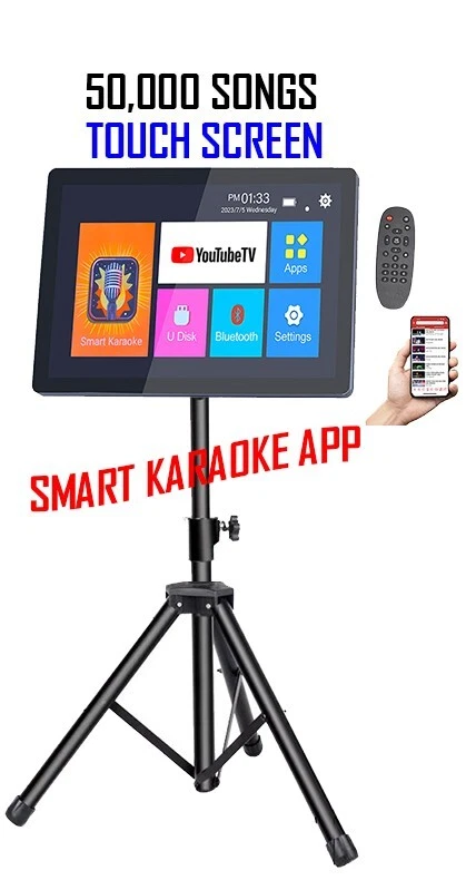 Singtronic Karaoke System 2500W Unlimited Youtube & Free: 50,000 Songs 3.5 Touch - Image 4 of 4