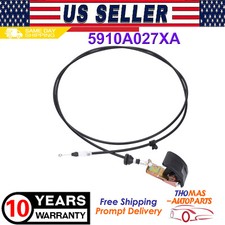 Fits For 2008-2017 Mitsubishi Lancer New Black Hood Lock Release Handlecable Us