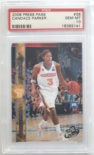 2008 Press Pass Candace Parker #26 PSA 10
