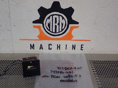 Veeder-Root 743786-201 6 Digit Counter 115VAC 5.6W New Old Stock