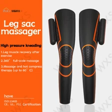 Airbag leg massager for circulation and pain relief，Heating，Adjustable size