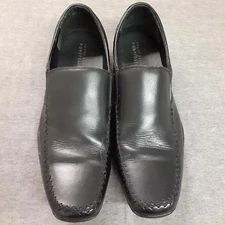 Perry Ellis Portfolio Men's Dress Shoes Size 11.5-inches Black Slip-on