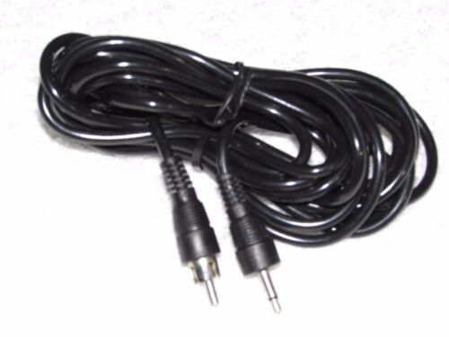12ft 3.5mm Mono Mini Jack Plug to Single RCA Plug AV Cable / Cord - AV-R12 - Picture 1 of 2