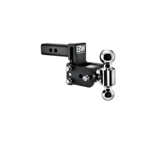 B&W Trailer Hitches Tow & Stow Adjustable Trailer Hitch Ball Mount - Fits 2" ...