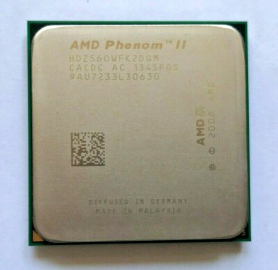 AMD Phenom II X2 560 HDZ560WFK2DGM - 3.30GHz - Dual Core - Socket AM2+/AM3 #226